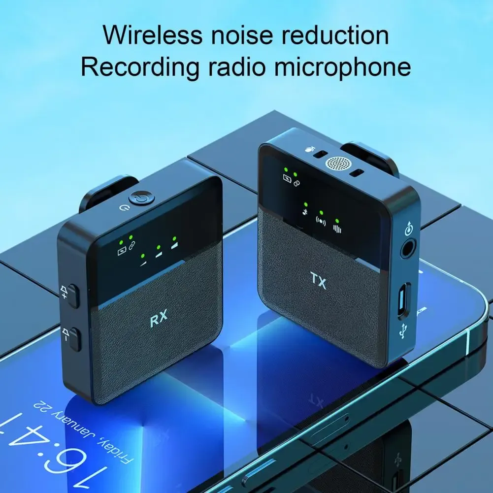 SX8 Type-C Single Lavalier Wireless Microphone for Interview and Vlog | Type-c Single Professional Lavalier Wireless Microphone - Image 10