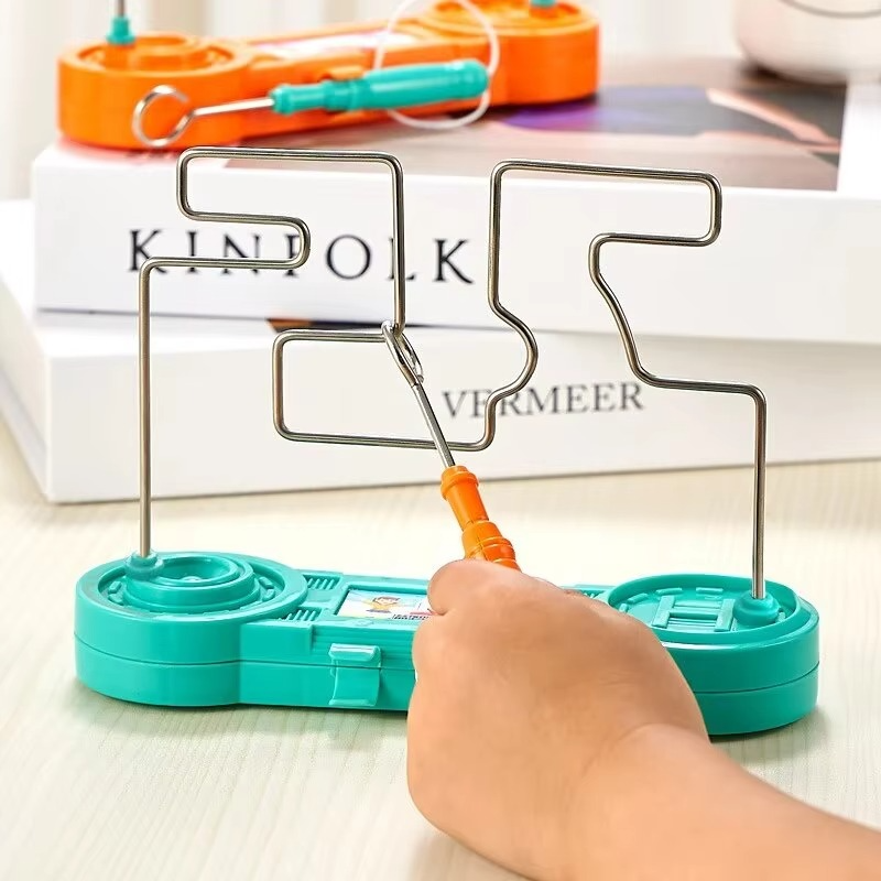 Bump Maze, Montessori Toy Electric Wire Maze Roller Game Touch Maze Puzzle Toy Collision Game Education Concentration Toy (Random Color) - Image 6