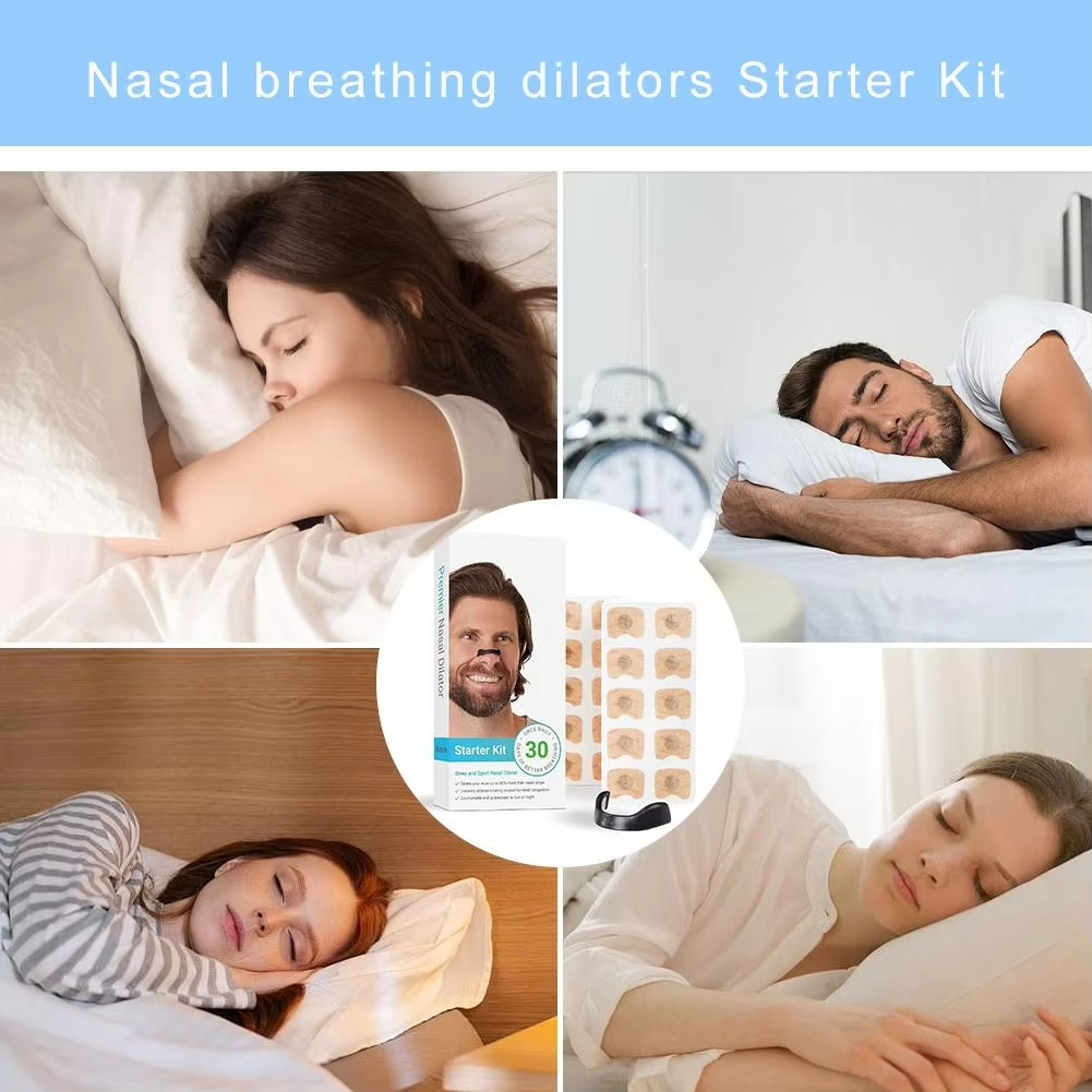 Sleep-co Magnetic Nose Strips - Nasal Dilator Starter Kit Next-Gen Breath In Nasal Strips / Magnetic Nose Clips - Image 4