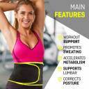 Smart Care Hot Shaper Slimming Adjustable Belt For Both Men And Women fits for all (Yellow) - Image 4