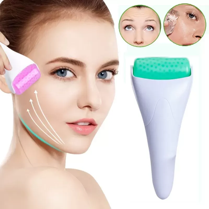 MARZAHAR Ice Roller for Face & Eye Puffiness Relief, Cold Gel Ice Face Roller Massager - Ice Roller Cool Roller For Face Eye Body Facial Shaping Anti Wrinkle Ice Roller Massager Smooth Skin ( Random Color ) - Image 8