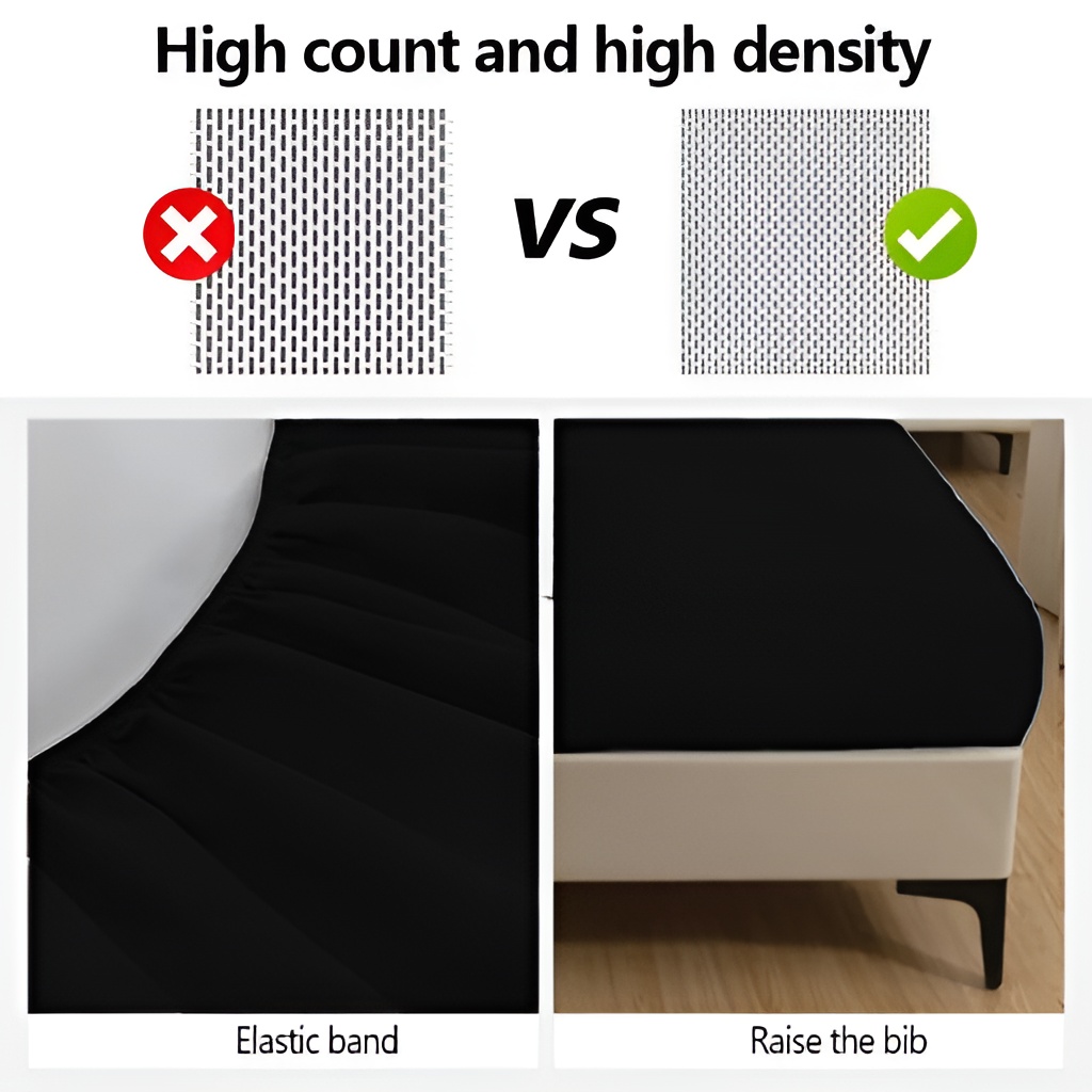 Waterproof Mattress Protector | Fitted Breathable Mattress Cover - Image 4