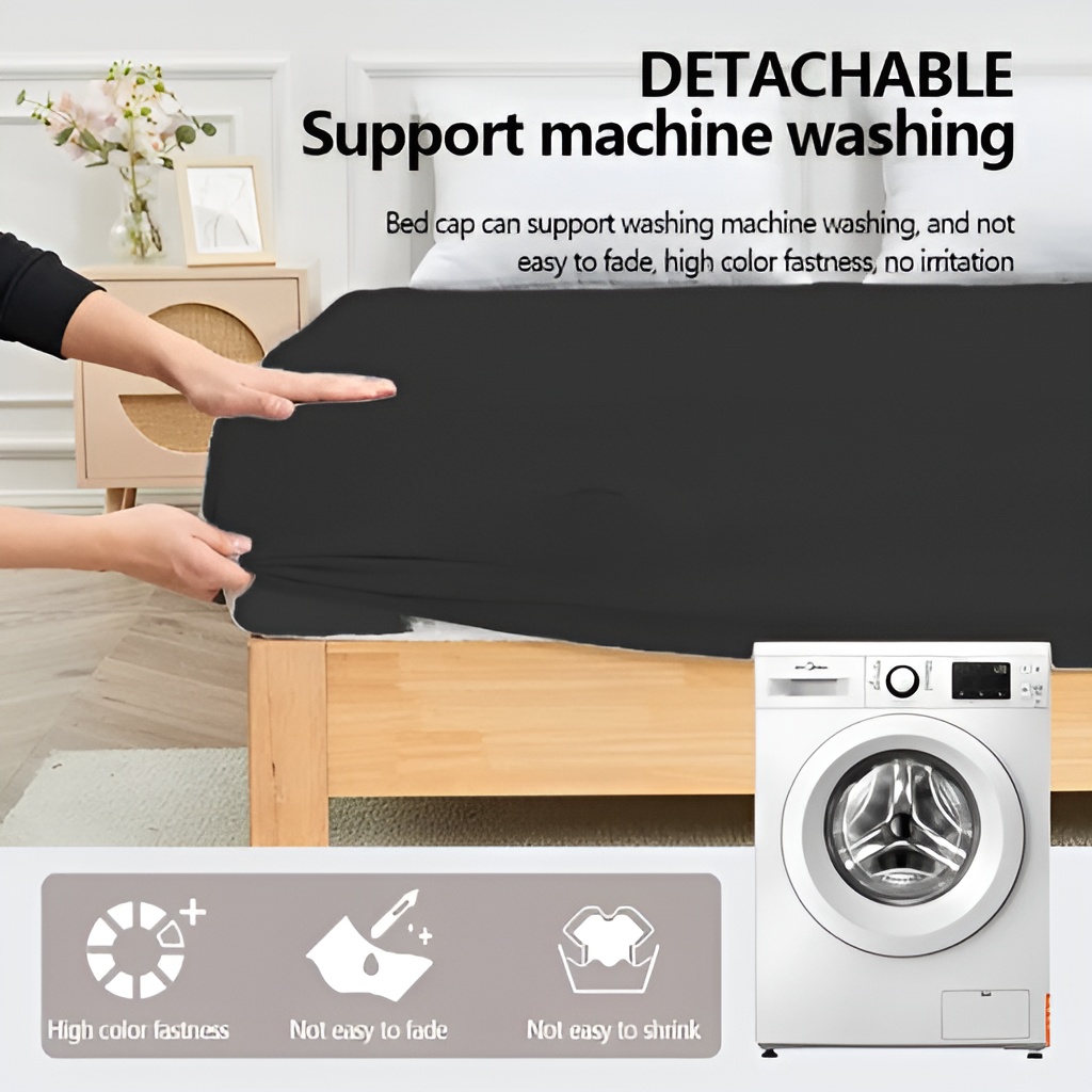 Waterproof Mattress Protector | Fitted Breathable Mattress Cover - Image 5