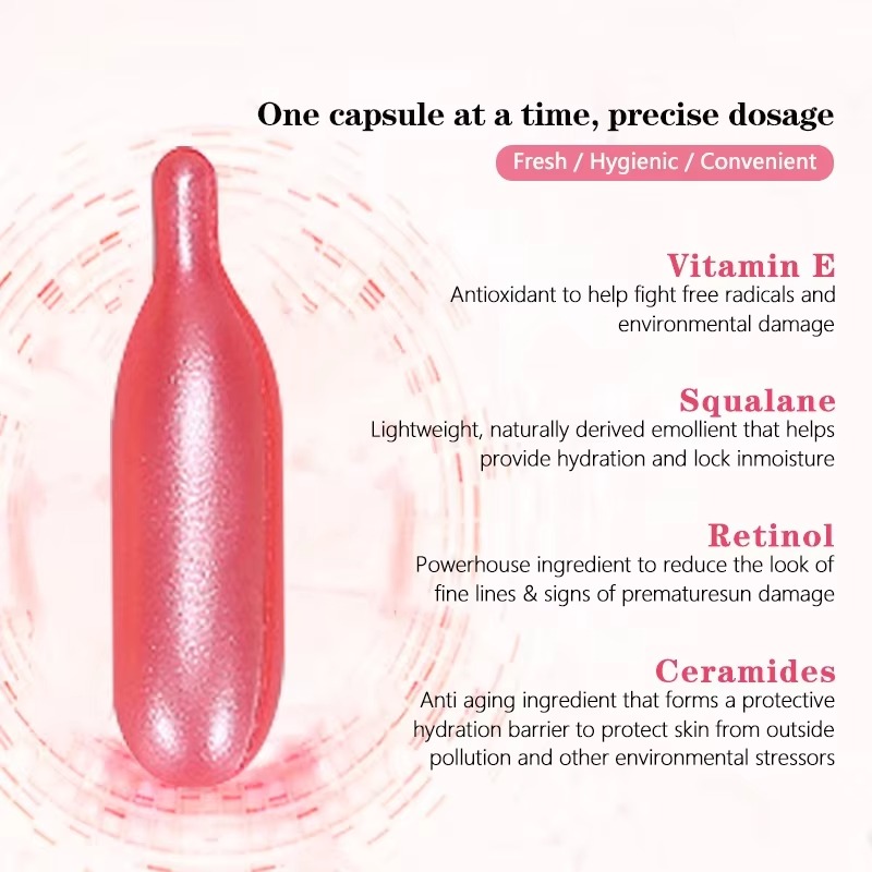 Pack Of 90 Essence of Facial Skincare - Vitamin E Skin Care Facial Capsules | Nourishing, Hydrating, Anti-Aging & Skin Protection Formula - Image 3