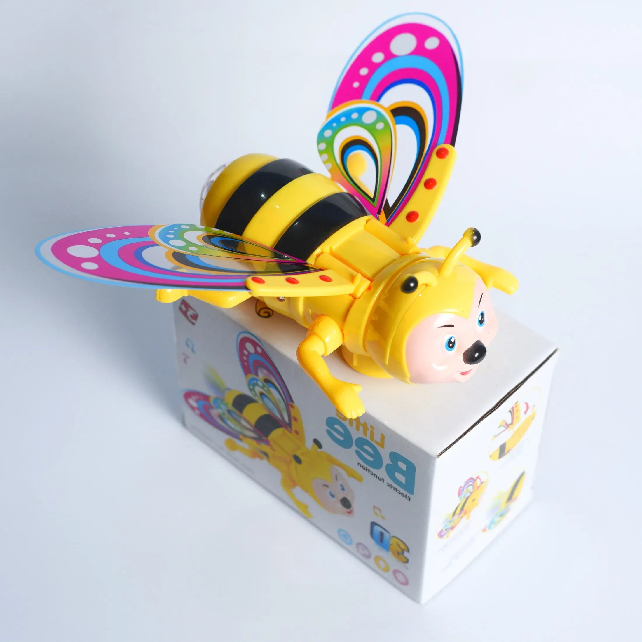 Battery Operated Light Sound Musical Crawling Bee Toy for Toddler Kids Boys Girls - Image 7