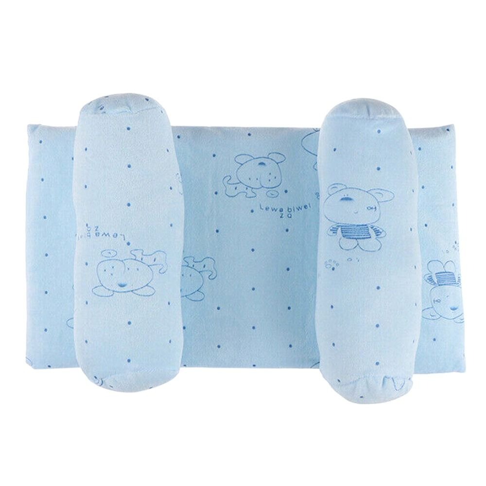 Soft Head Shaping Newborn Pillow for Flat Head Prevention, Breathable & Portable Infant Cushion - Baby Head Shaping Pillow - Adjustable Newborn Baby Head Shaping Pillow ( Random Color & Design ) - Without Box - Image 6