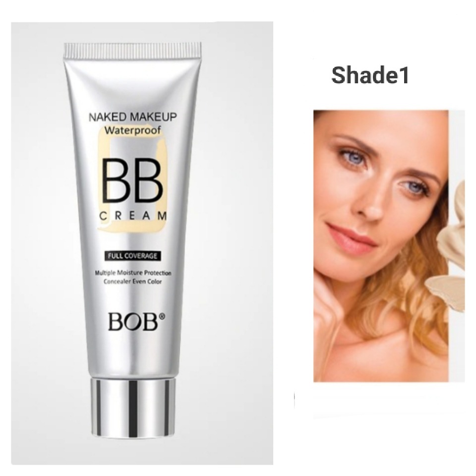 BOB Naked Makeup Waterproof Full Coverage BB Cream - 40 Gram Pack, Original Long-Lasting Formula - Image 9