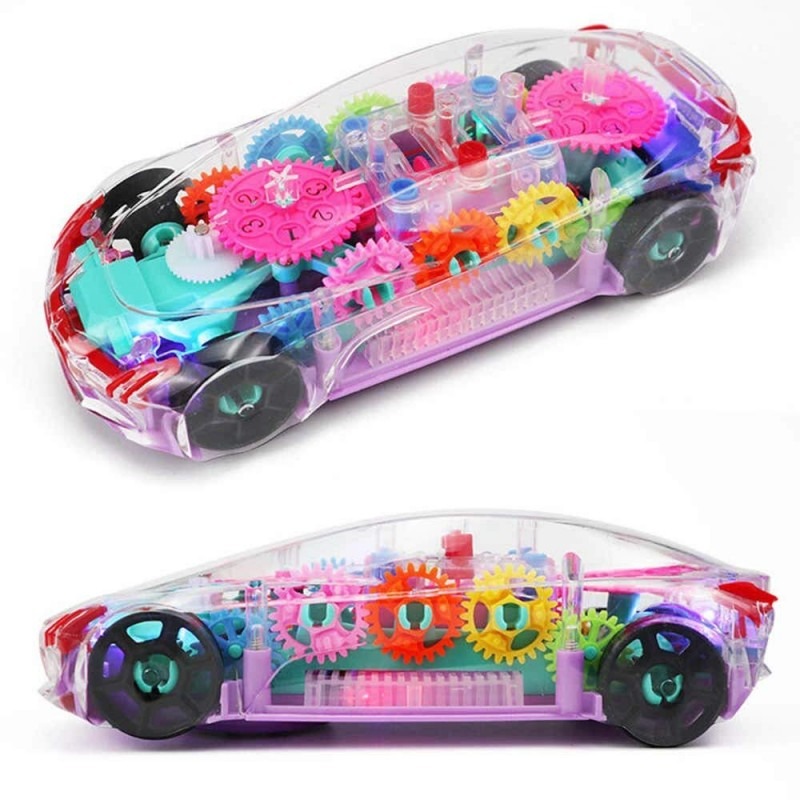 360° Rotating Future Musical Car Toy with Lights - For Kids, Boys & Girls - Image 10