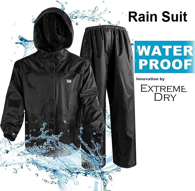 Ultimate Rain Protection: Waterproof Jacket & Pant Set - Lightweight & Durable for Outdoor Activities| Rain Coat | Rain Suit | - Image 8