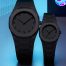 Black Aura Couple Watch Set
