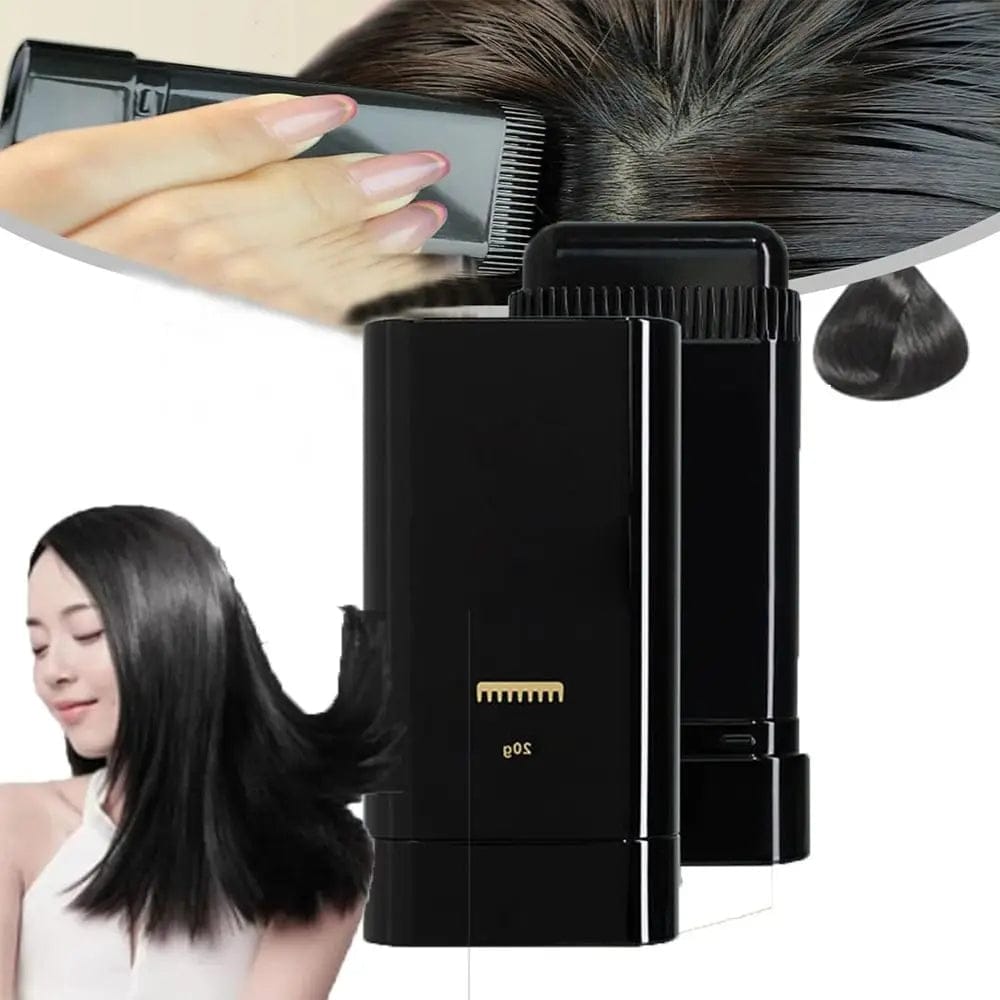 Natural Black Hair Touch-Up Wand 20g – White Hair Cover Stick - Image 2