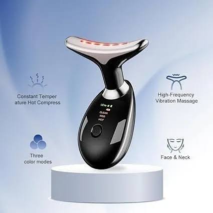 Rechargeable Face & Neck Massager – 3 Modes, 45°C - Image 4