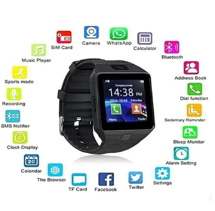 DZ09 Smart Watch 1.99" Bluetooth Calling