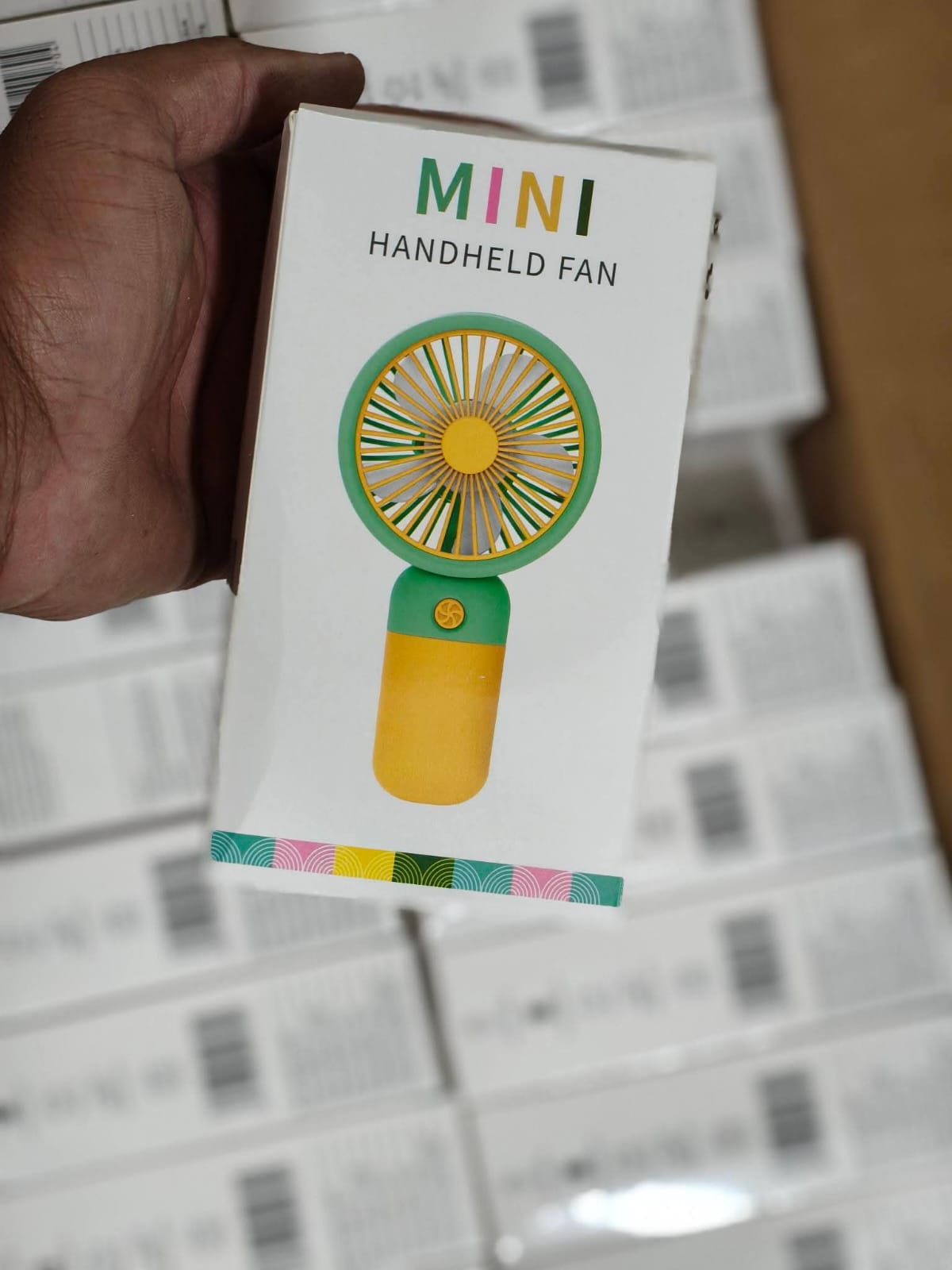 Rechargeable Handy Fan for Kids
