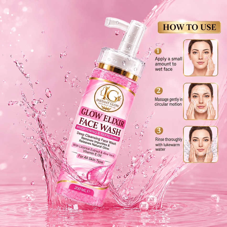 Glow Elixir Brightening Face Wash 200ml