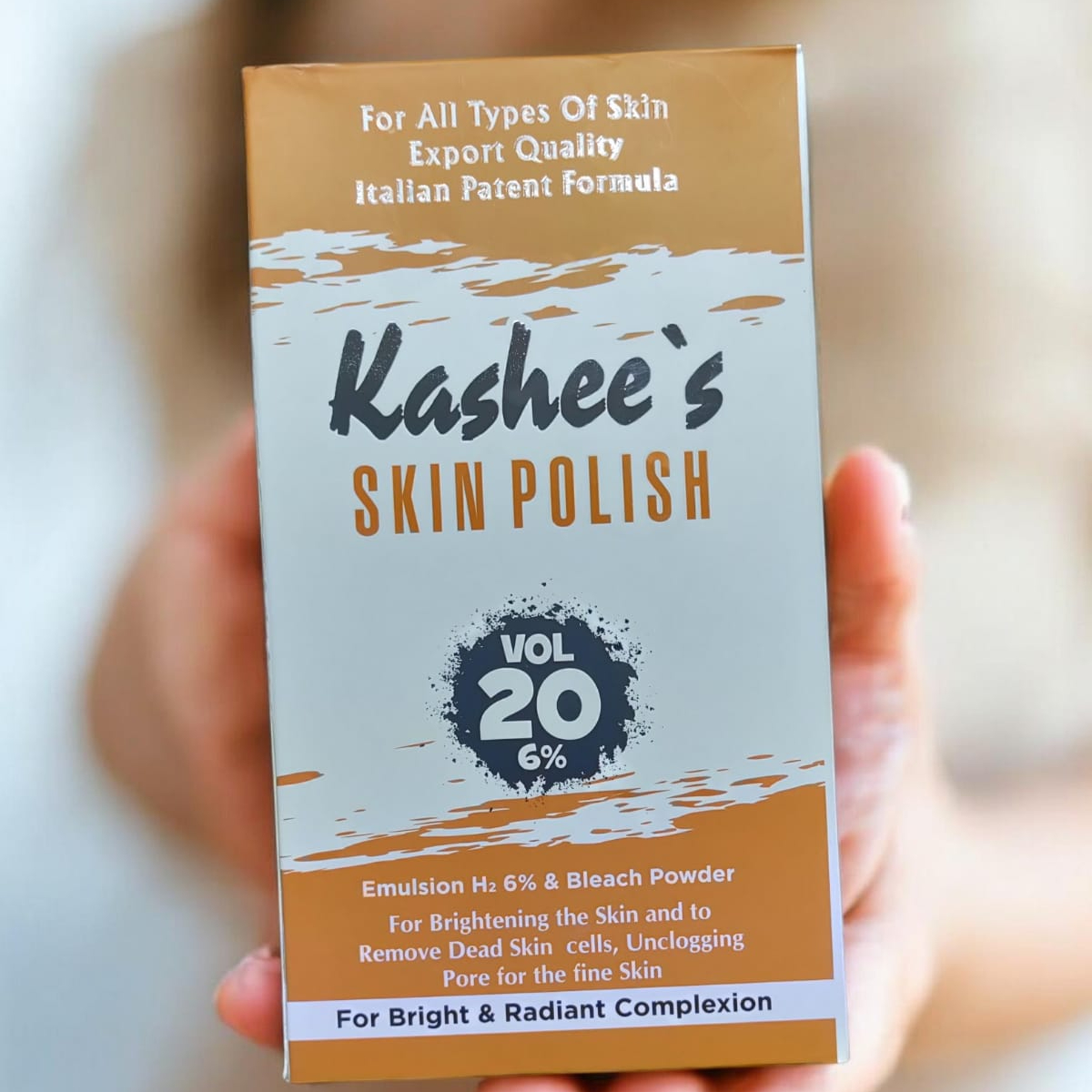Kashee's Skin Polisher & Activator Set (Vol 20 – 6%) - Image 3