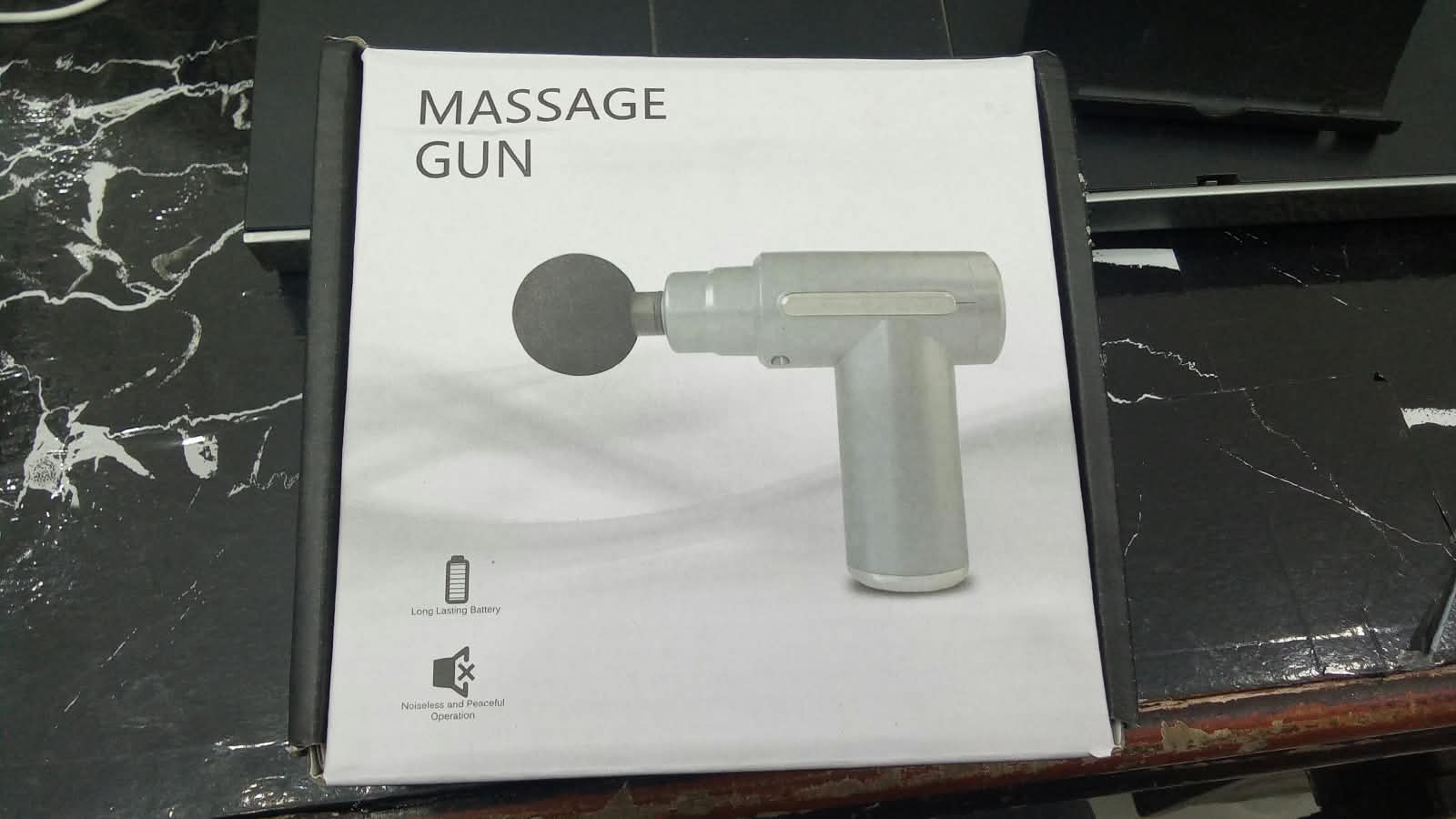 Smart Quiet Massage Gun with 4 Heads - Image 4
