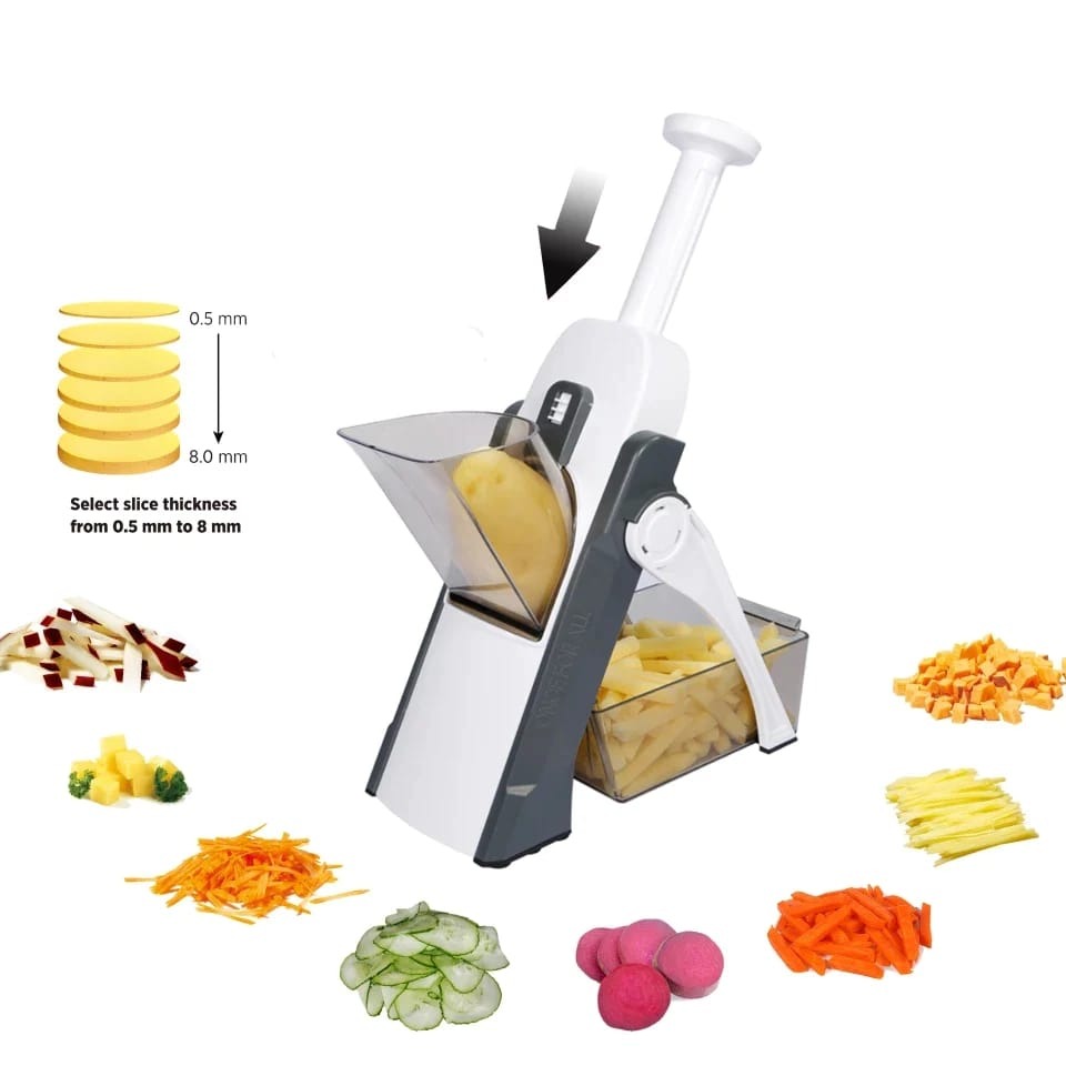 Adjustable Mandoline Slicer & Grater - Image 2