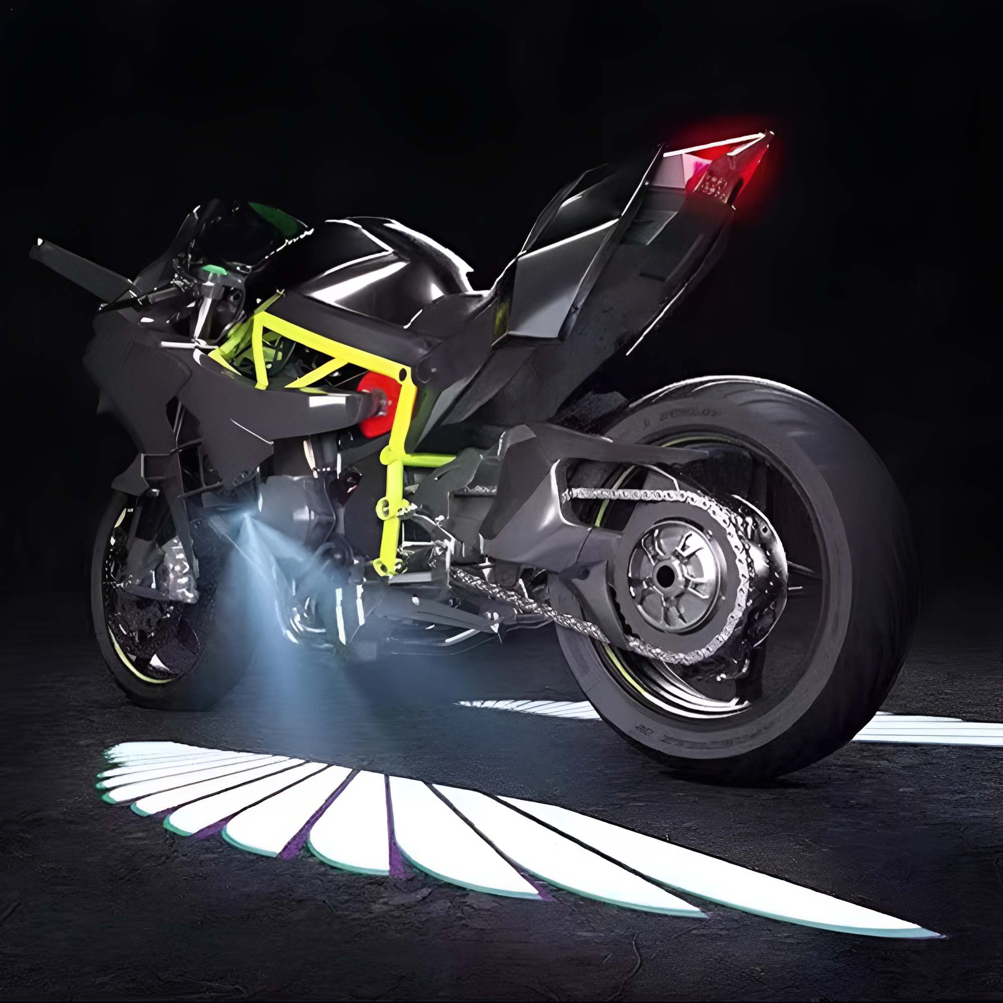Angel Wings LED Bike Light - Image 4
