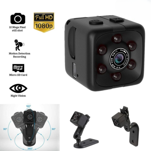 SQ6 Mini HD Security Camera with Night Vision