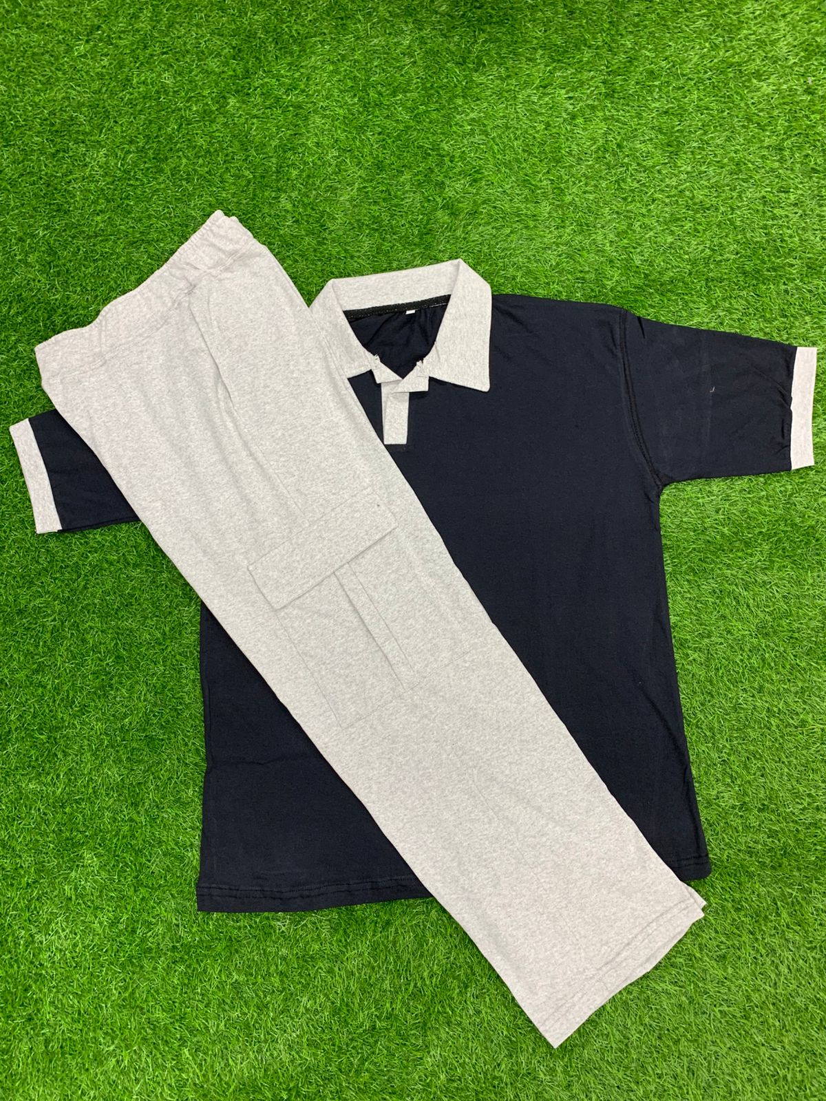 Men Track Suit – Polo Shirt & Cargo Trouser