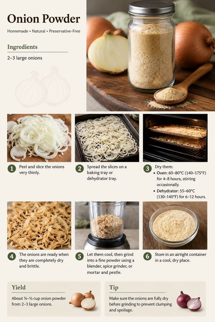 Dehydrated Onion Powder – 100g to 1kg - Image 5
