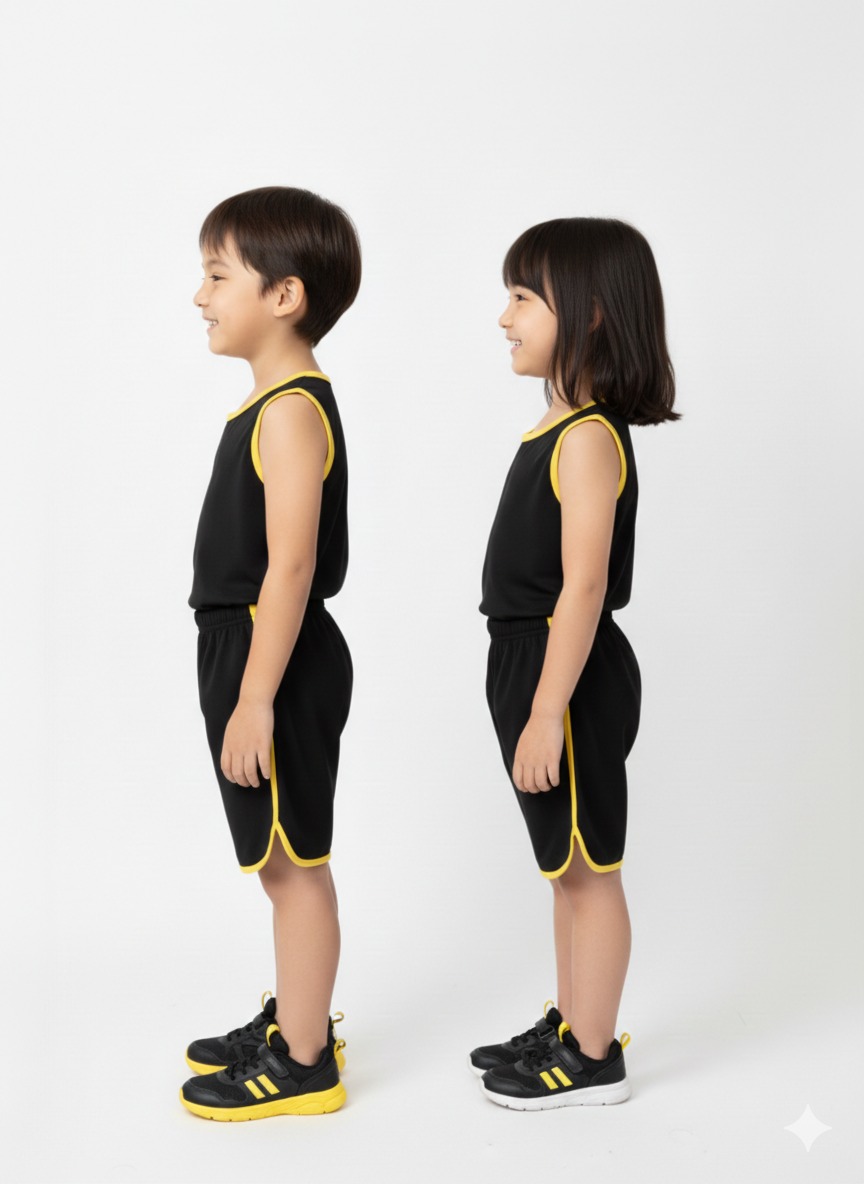 Kids Sando & Shorts 2-Piece Summer Set - Image 4