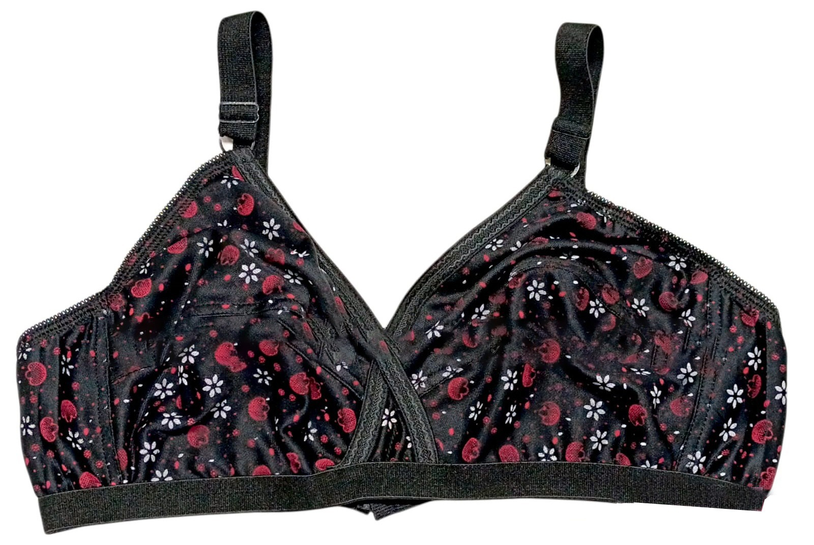 Pack of 4 Printed Jersey Bra – Comfortable Daily Wear - Image 2