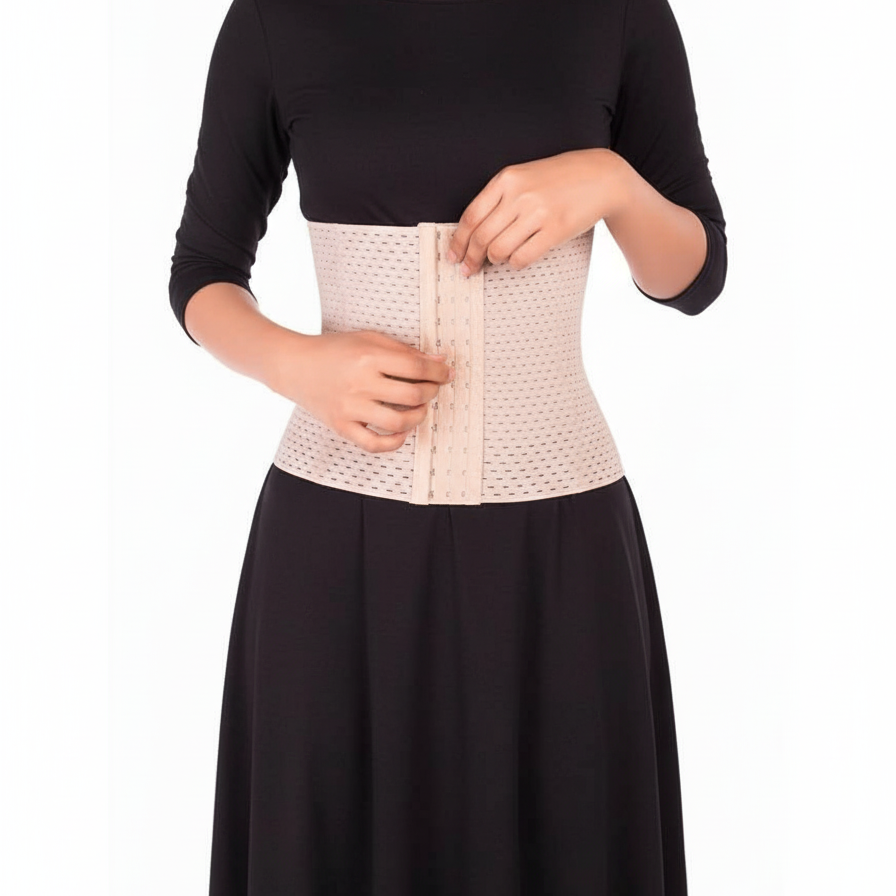 Women Jali Belly Belt – Adjustable Tummy Shaper - Image 3