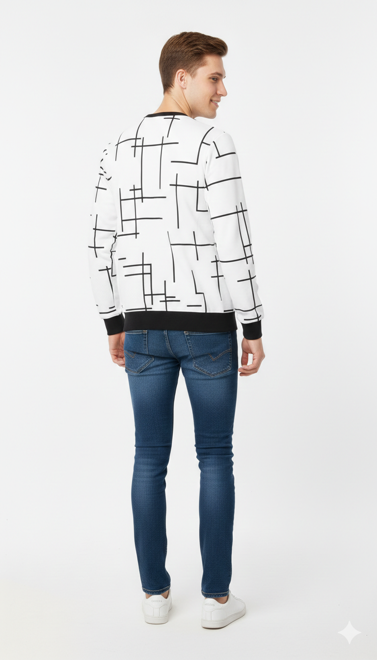 Boys Full Sleeve Printed T Shirt