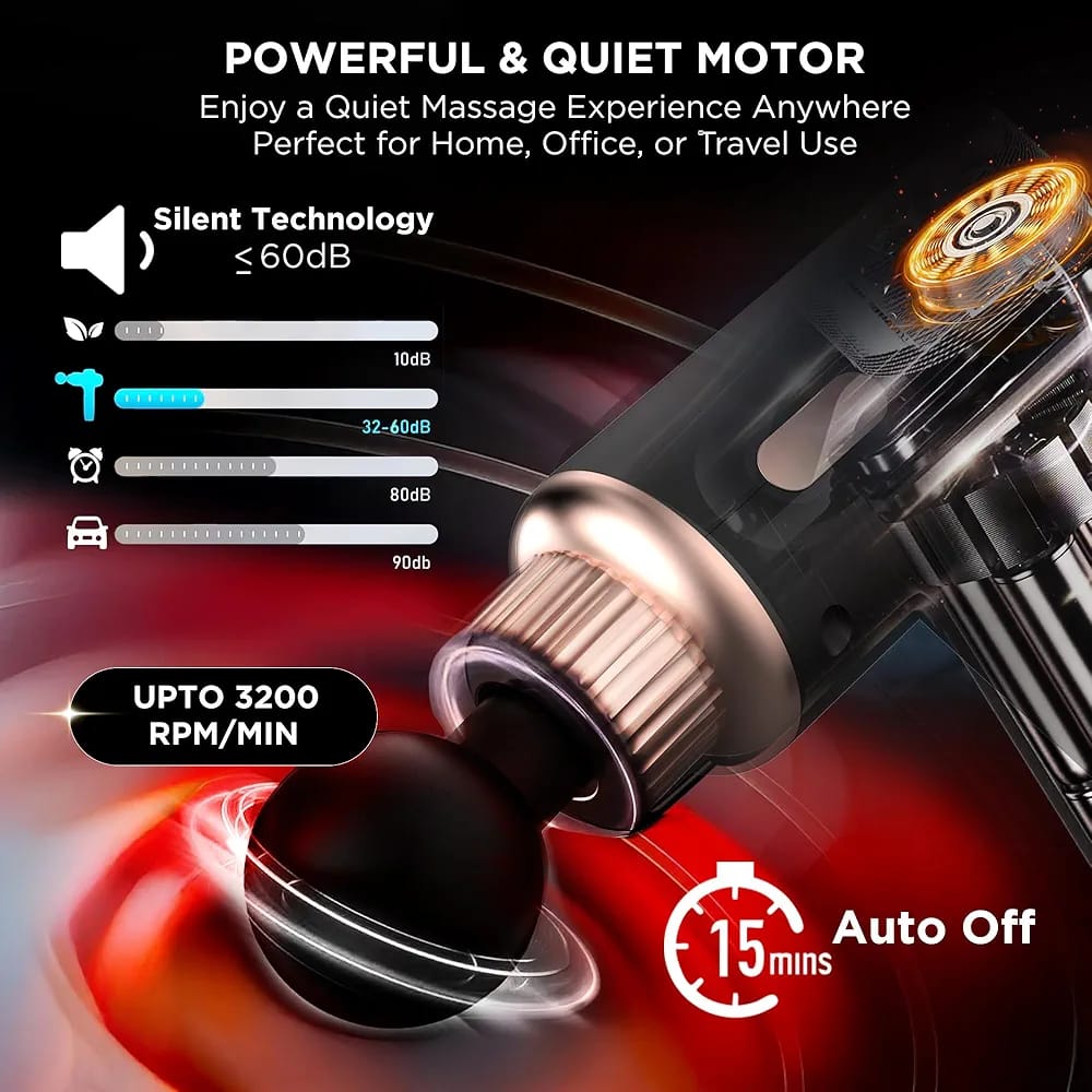 Rechargeable Massage Gun 3000mAh