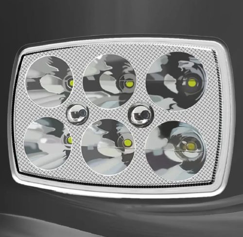 XBT-06 LED Square Fog Light for CD70 & 125cc Bikes