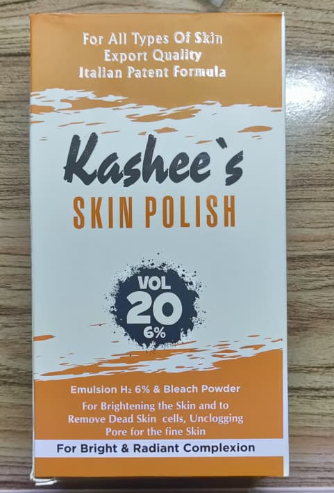 Kashee's Skin Polisher & Activator Set (Vol 20 – 6%) - Image 4
