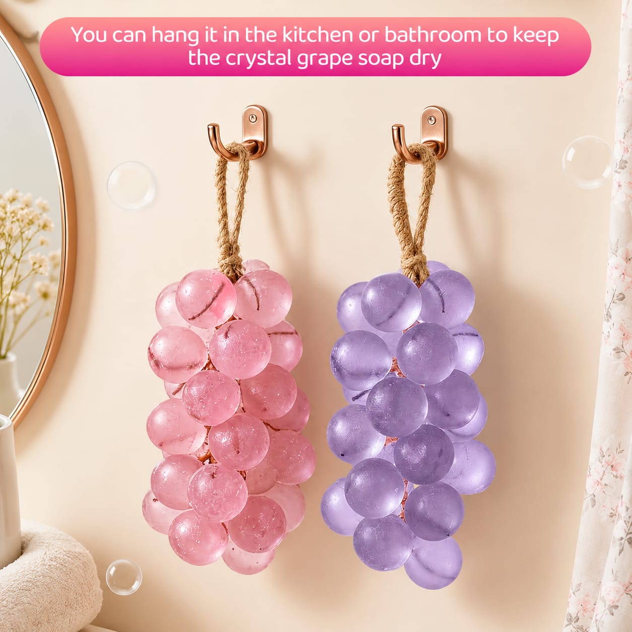 Vinora Grape Extract Glow Soap – Handmade Beauty Bar - Image 3
