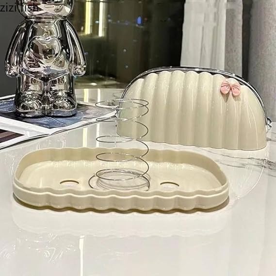 Decorative Shell Tissue Box Case – Modern Napkin Holder - Image 4