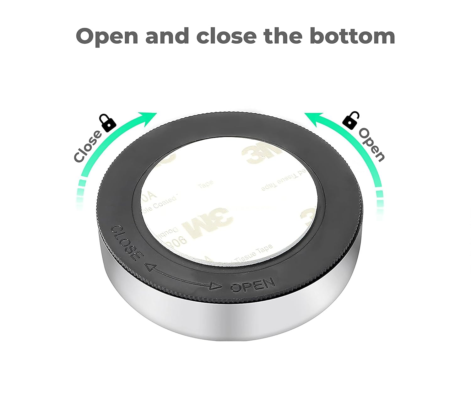 Mini Wireless 3 LED Push Touch Light – Stick-On - Image 3