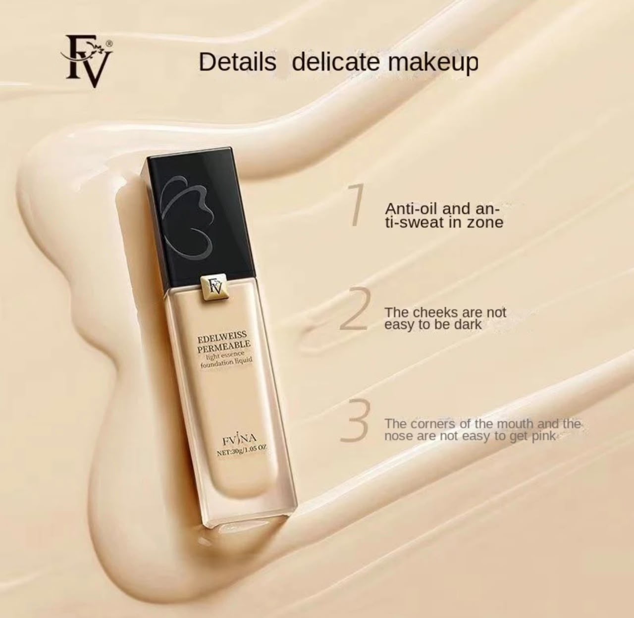 FV Edelweiss Light Essence Liquid Foundation