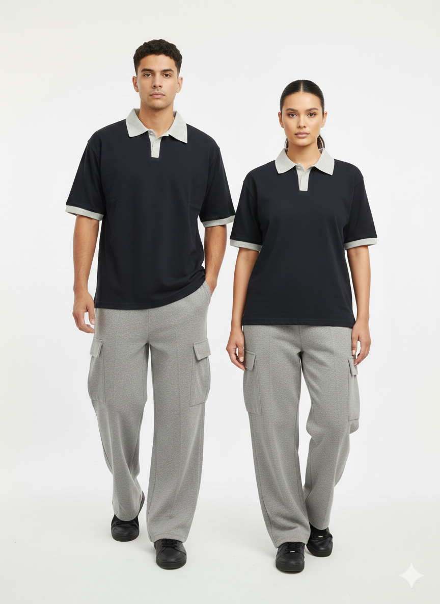 Men Track Suit – Polo Shirt & Cargo Trouser