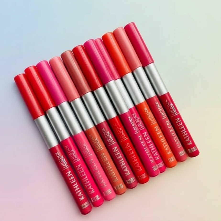 Kathleen High Pigment Lip Pencils – Pack of 6 / 12 - Image 3