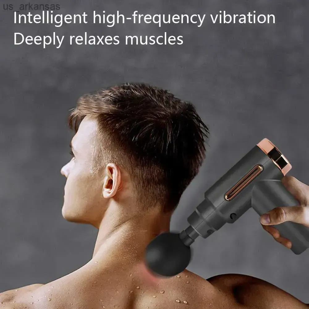 Smart Quiet Massage Gun with 4 Heads - Image 3