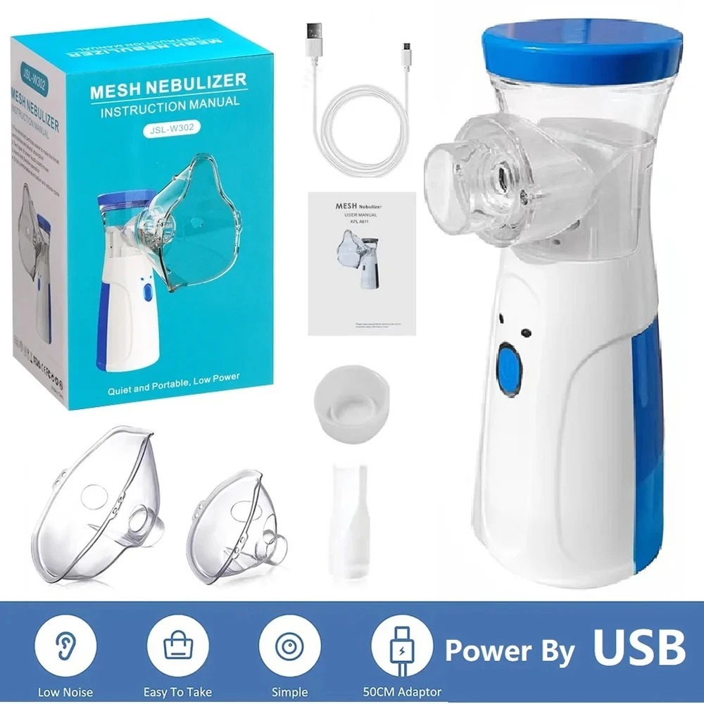 Portable Silent Mesh Nebulizer – Handheld for Kids & Adults - Image 4