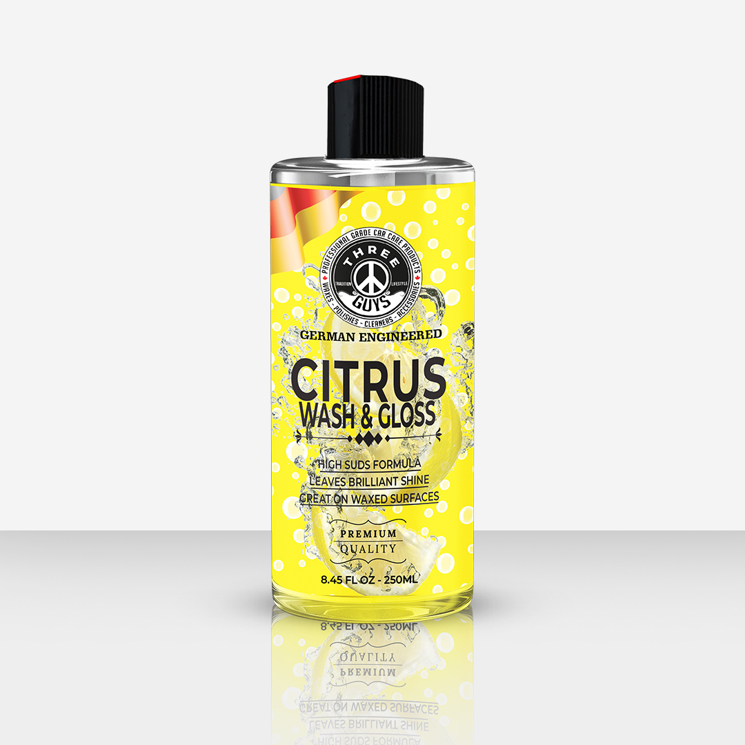 THREE GUYS Citrus Wash & Gloss Car Shampoo