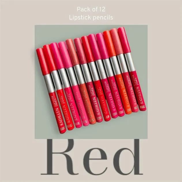 Kathleen High Pigment Lip Pencils – Pack of 6 / 12 - Image 4