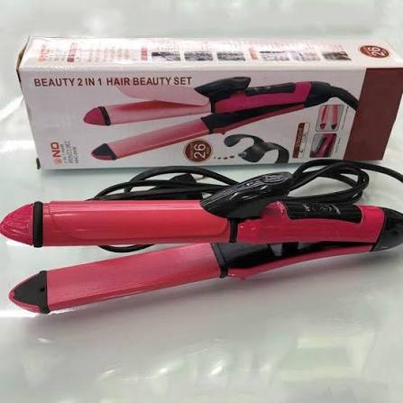 Nova 2 in 1 Hair Straightener & Curler